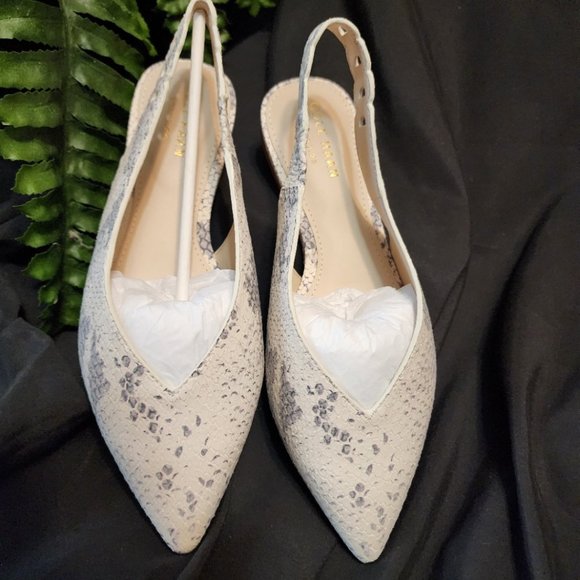 Cole Haan Women's Merrit Skimmer Flats, Ivory Roccia, Size 5B, MSRP $150 - NIB - Picture 2 of 11